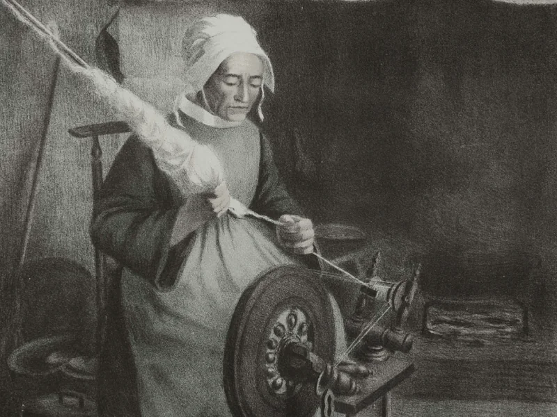 1870-Jeanne Granès - L'arcolaio